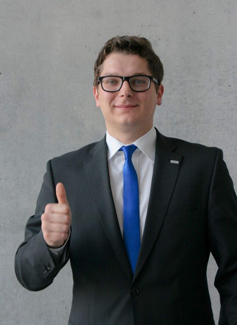 Christopher Litzenberger, Leiter des Innendienstes bei BIRCO. (Bildquelle: BIRCO GmbH) Christopher Litzenberger, Leiter des Innendienstes bei BIRCO. (Bildquelle: BIRCO GmbH)