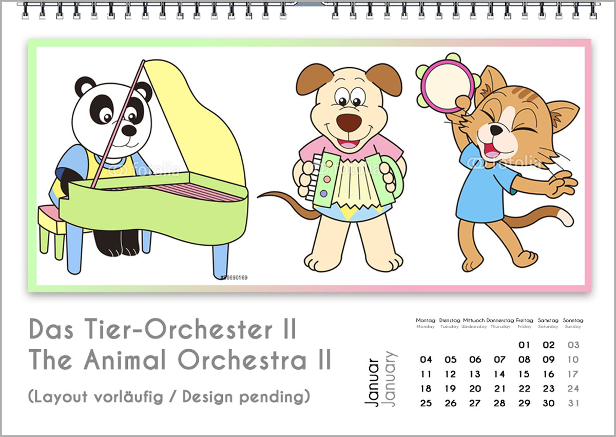 Der günstige Musik-Kalender unter den 33 Musik-Kalendern für Kinder des Verlags Der günstige Musik-Kalender unter den 33 Musik-Kalendern für Kinder des Verlags