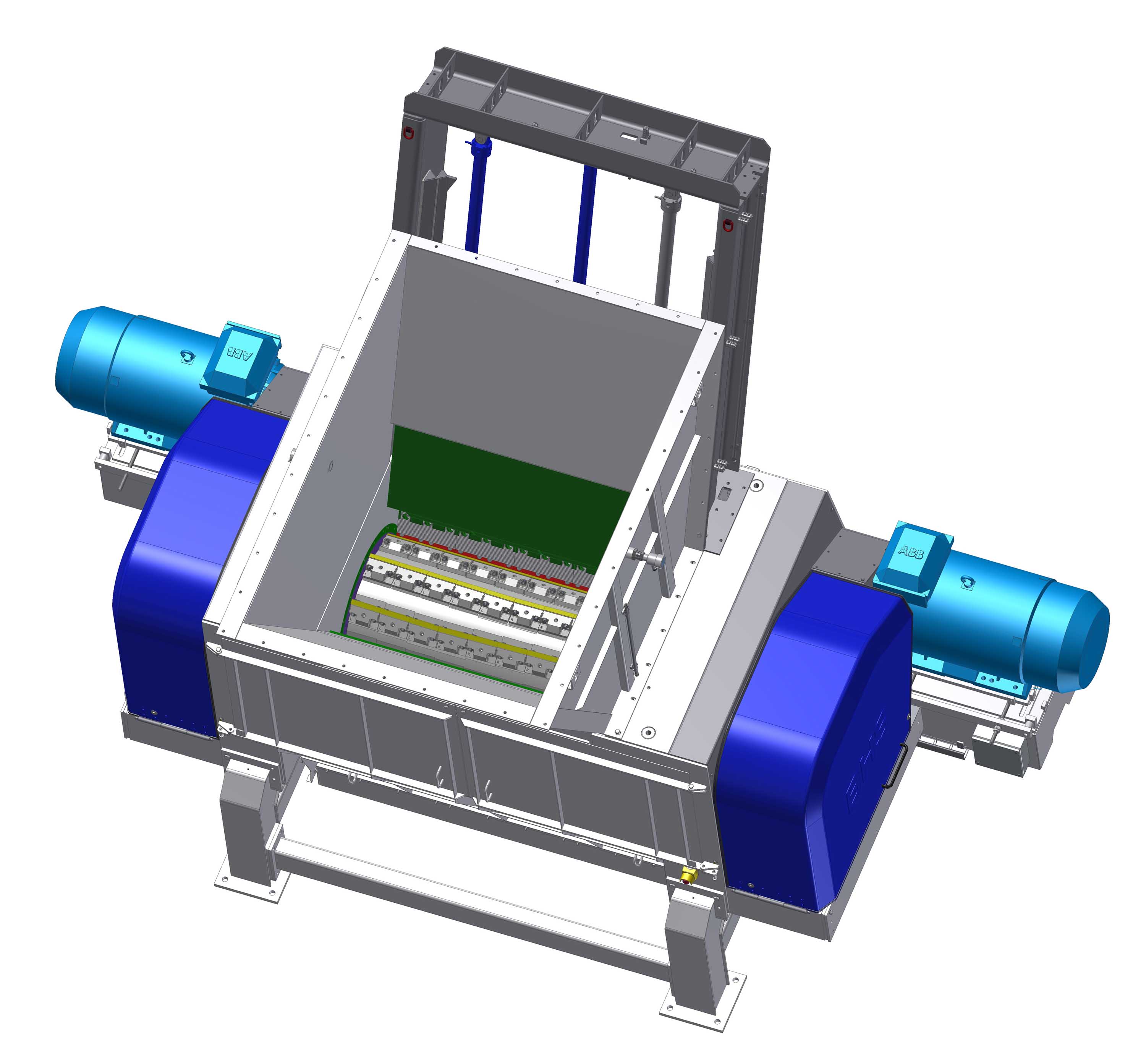 Der?SpeedCut Granulator?vom Typ NGV für die Aufbereitung von Ersatzbrennstoffen und Wertstoffen Der?SpeedCut Granulator?vom Typ NGV für die Aufbereitung von Ersatzbrennstoffen und Wertstoffen