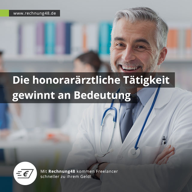 Die honorarärztliche Tätigkeit gewinnt an Bedeutung