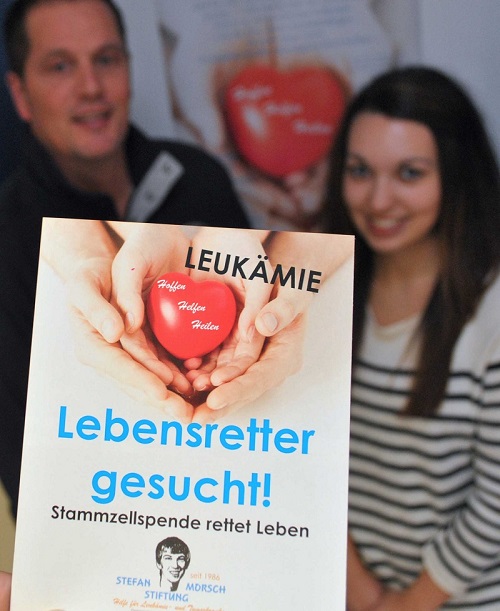 Die Stefan-Morsch-Stiftung sucht potenzielle Stammzellspender. Die Stefan-Morsch-Stiftung sucht potenzielle Stammzellspender.