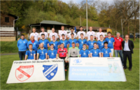 SG Malsfeld/Beiseförth (1. mannschaft (weiß), 2. mannschaft (blau)) mit Jens Schumacher SG Malsfeld/Beiseförth (1. mannschaft (weiß), 2. mannschaft (blau)) mit Jens Schumacher