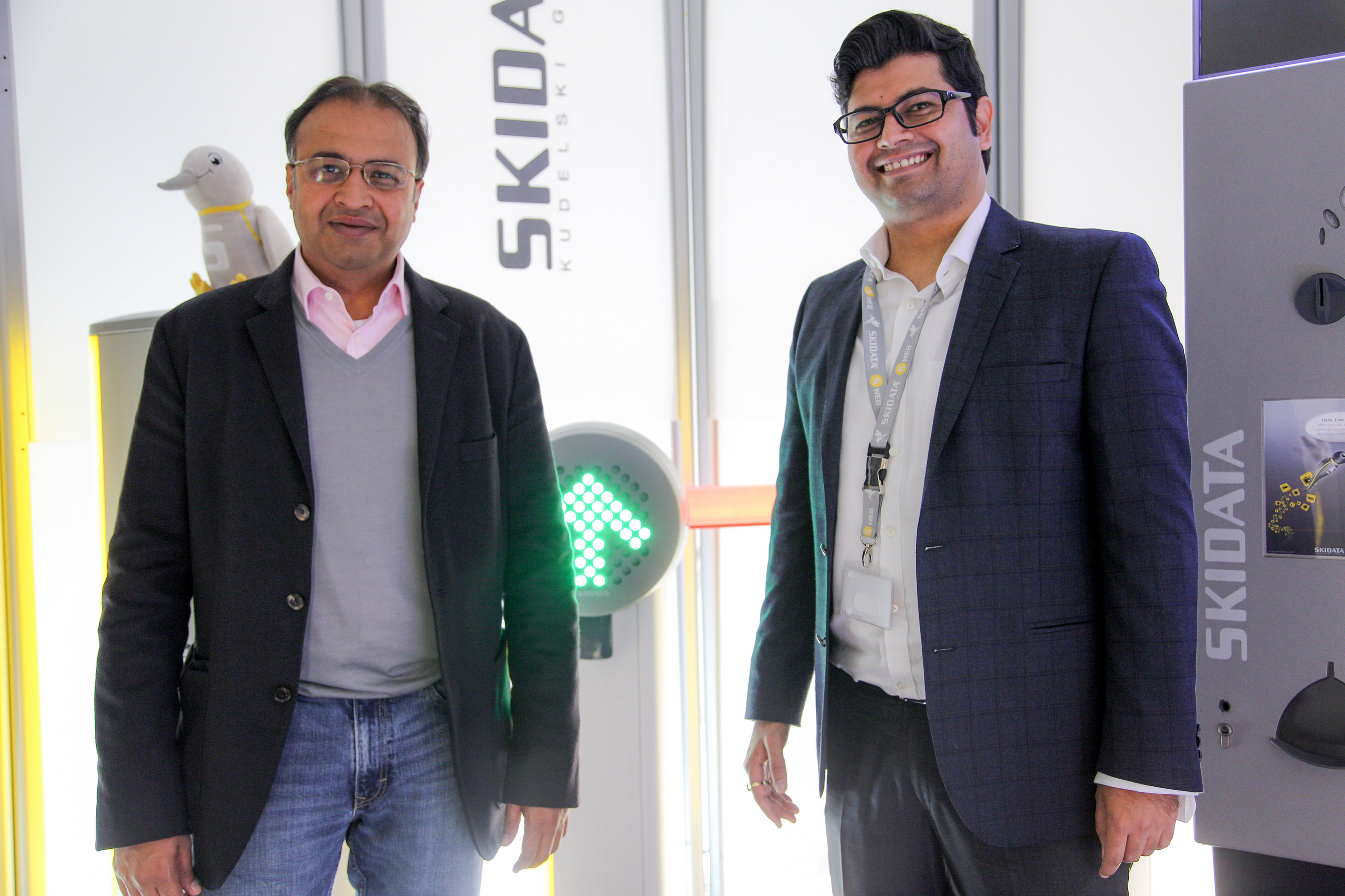 Rechts:Amit Rana, Links: Nimish Sonawala Rechts:Amit Rana, Links: Nimish Sonawala