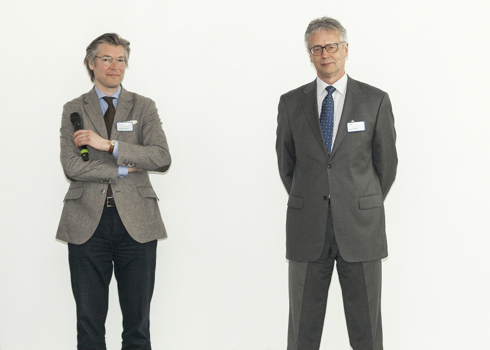 Hohe Nachfrage aus dem Mittelstand v.l.n.r.: Thorsten Becker & Jürgen Becker (verantwortlich für die Hohe Nachfrage aus dem Mittelstand v.l.n.r.: Thorsten Becker & Jürgen Becker (verantwortlich für die