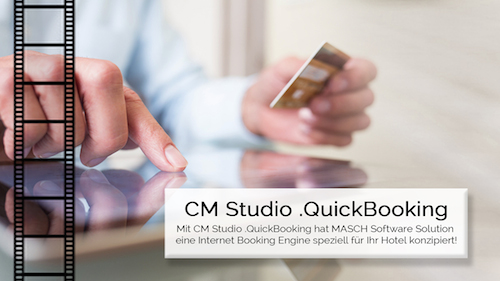 CM Studio .QuickBooking - die IBE für kleine Hotels CM Studio .QuickBooking - die IBE für kleine Hotels