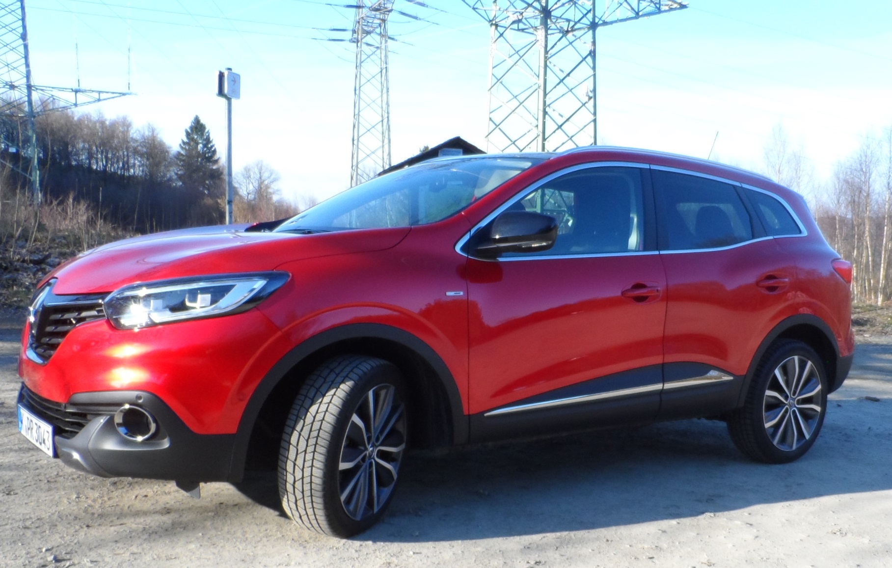 Schwungvolles Design, der Renault Kadjar. (Foto: presseweller) Schwungvolles Design, der Renault Kadjar. (Foto: presseweller)