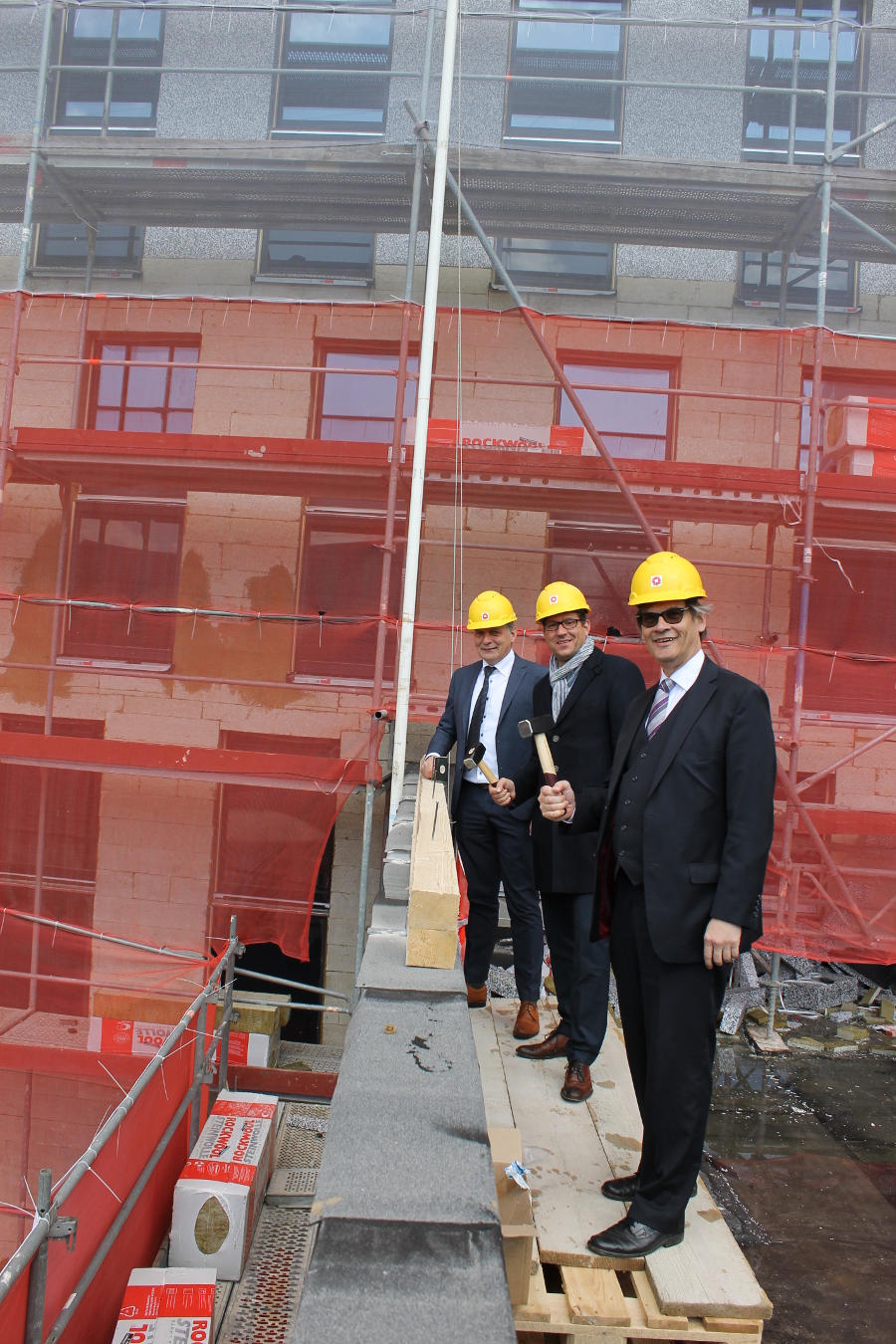 Richtfest für das neue GHOTEL hotel& living Essen (Bildquelle: Van Wijnen Bau GmbH)