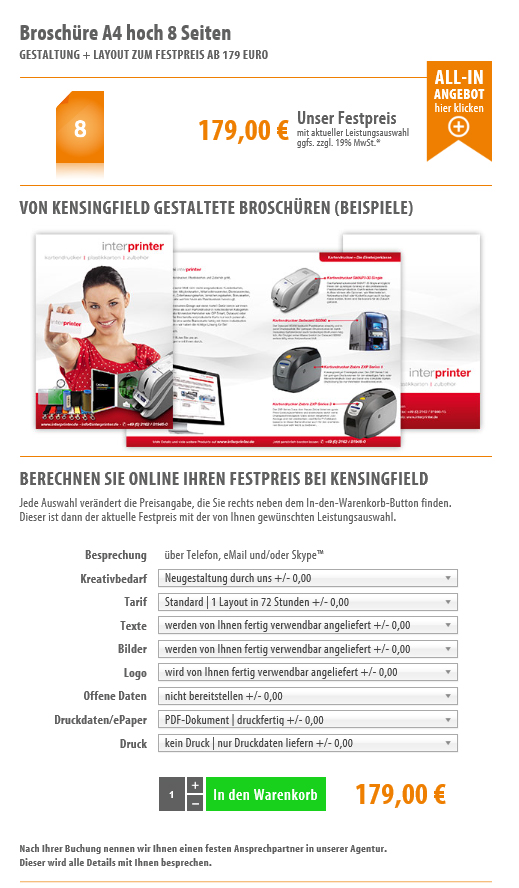 Broschüre A4 hoch 8 Seiten Broschüre A4 hoch 8 Seiten