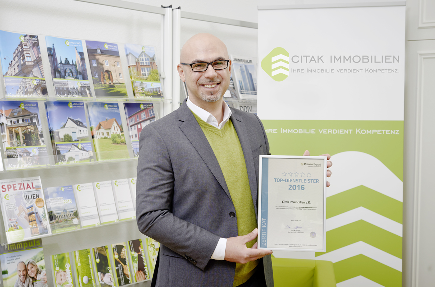 Bester Makler in Köln - TOP-DIENSTLEISTER 2016 - Citak Immobilien