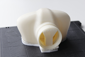 Rapid Prototyping - ein Modell aus dem modernen 3D-Drucker der HfK+G. Rapid Prototyping - ein Modell aus dem modernen 3D-Drucker der HfK+G.