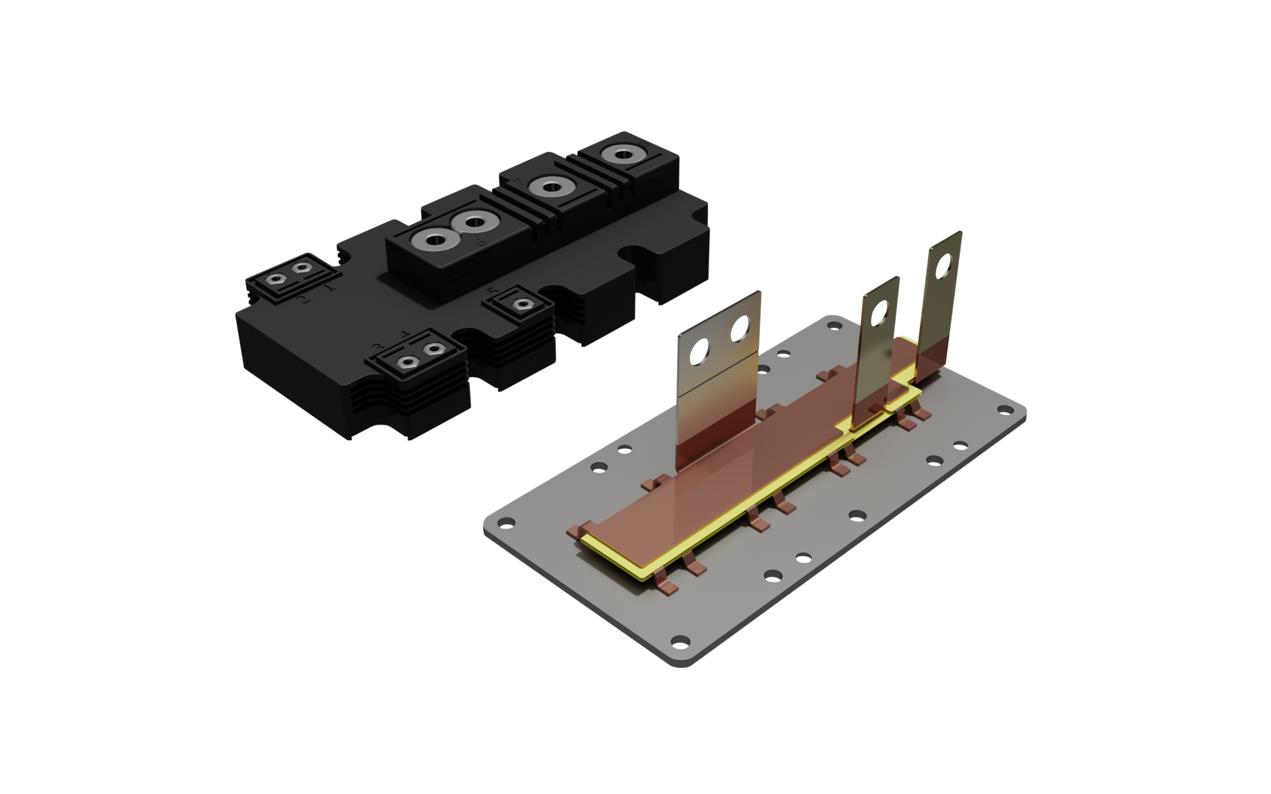 Stromschiene für hohe Temperaturen, neu entwickelt für PrimePack? Leistungsmodule Stromschiene für hohe Temperaturen, neu entwickelt für PrimePack? Leistungsmodule