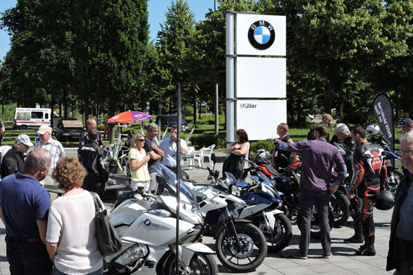 Impression vom BMW Motorrad Truck 2015
