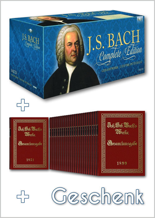 Das Gesamtwerk Bach-Musik kann man bei Das Gesamtwerk Bach-Musik kann man bei