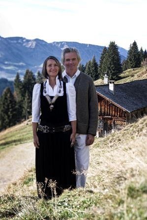 Gastgeber Christa und Karl Traubel