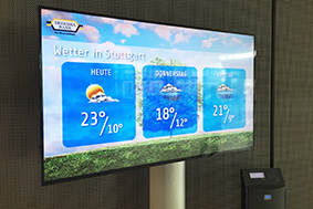 Digital Signage Degussa