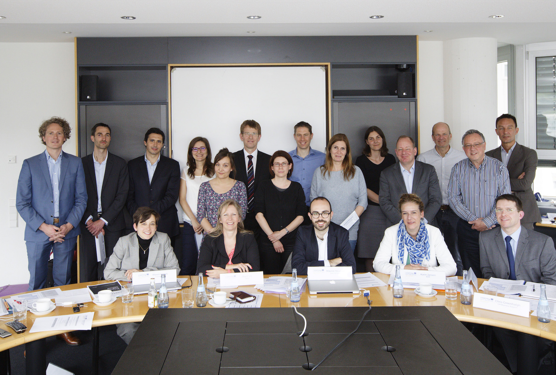 Die Teilnehmer des Kick-off Meetings von Boost4 health (Bildquelle: BioRegio STERN Management GmbH /