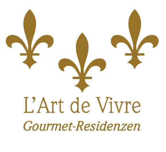 Logo L'Art de Vivre Gourmet-Residenzen Logo L'Art de Vivre Gourmet-Residenzen