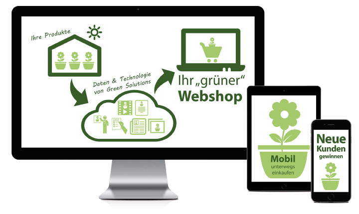 Auch Webshops sind Teil des Full-Service-Konzeptes von Green Solutions.