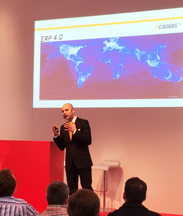 caniasERP auf den Synergy Days 2016 in Polen
