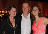 Foto: birgit franke/Kirberg Catering v.l.n.r.: Jutta Kirberg, Peter Lohmeyer, Sarah Wiener