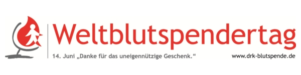 Logo Weltblutspendertag Logo Weltblutspendertag