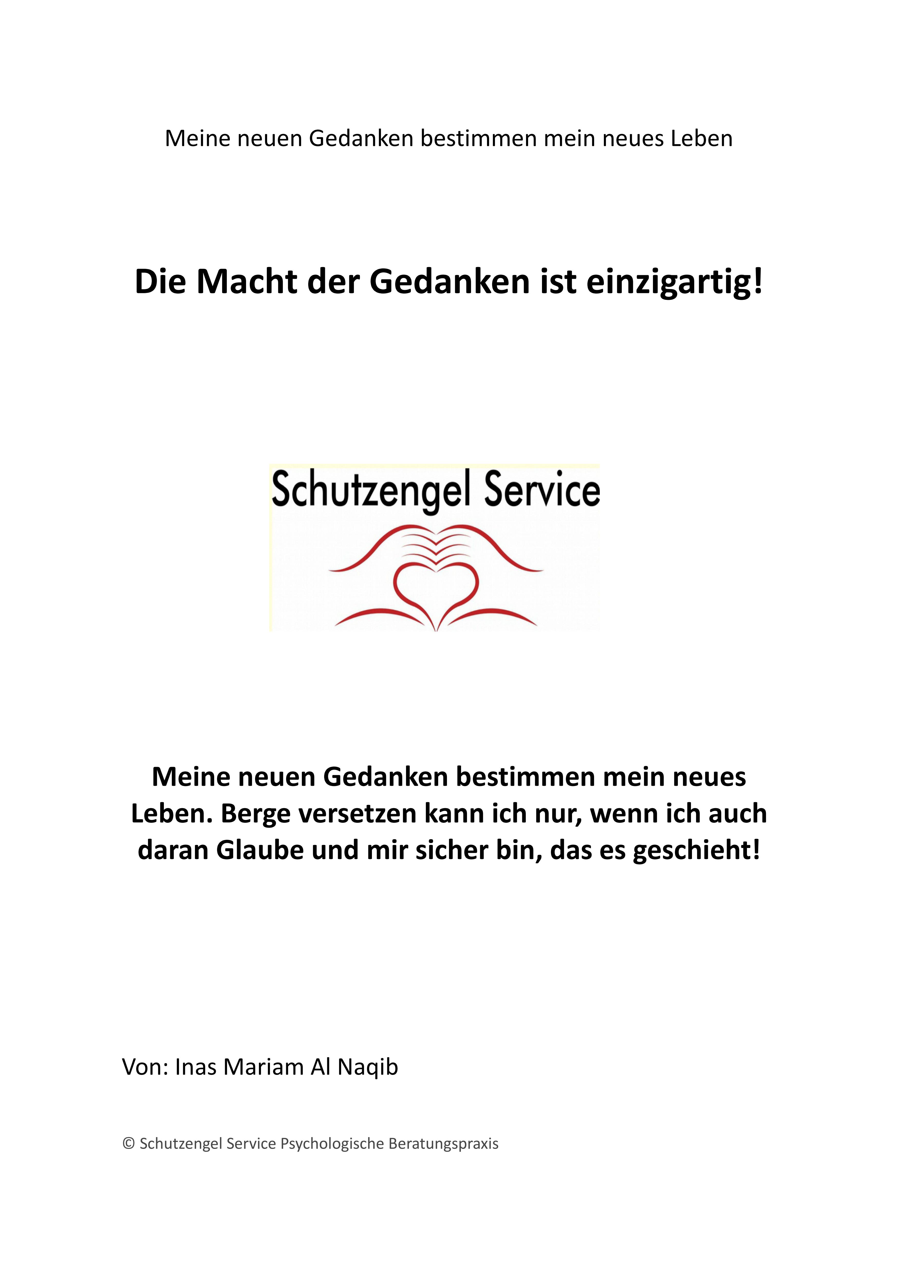 Buchcover: Die Macht der Gedanken ist einzigartig! Buchcover: Die Macht der Gedanken ist einzigartig!