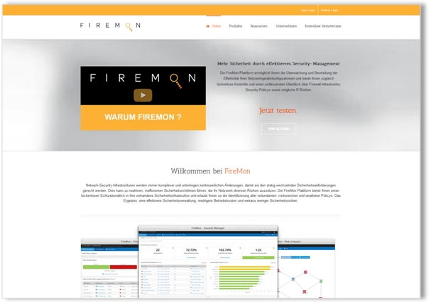 Ab sofort ist unter www.firemon.de der neue deutschsprachige Webauftritt von FireMon online. Ab sofort ist unter www.firemon.de der neue deutschsprachige Webauftritt von FireMon online.