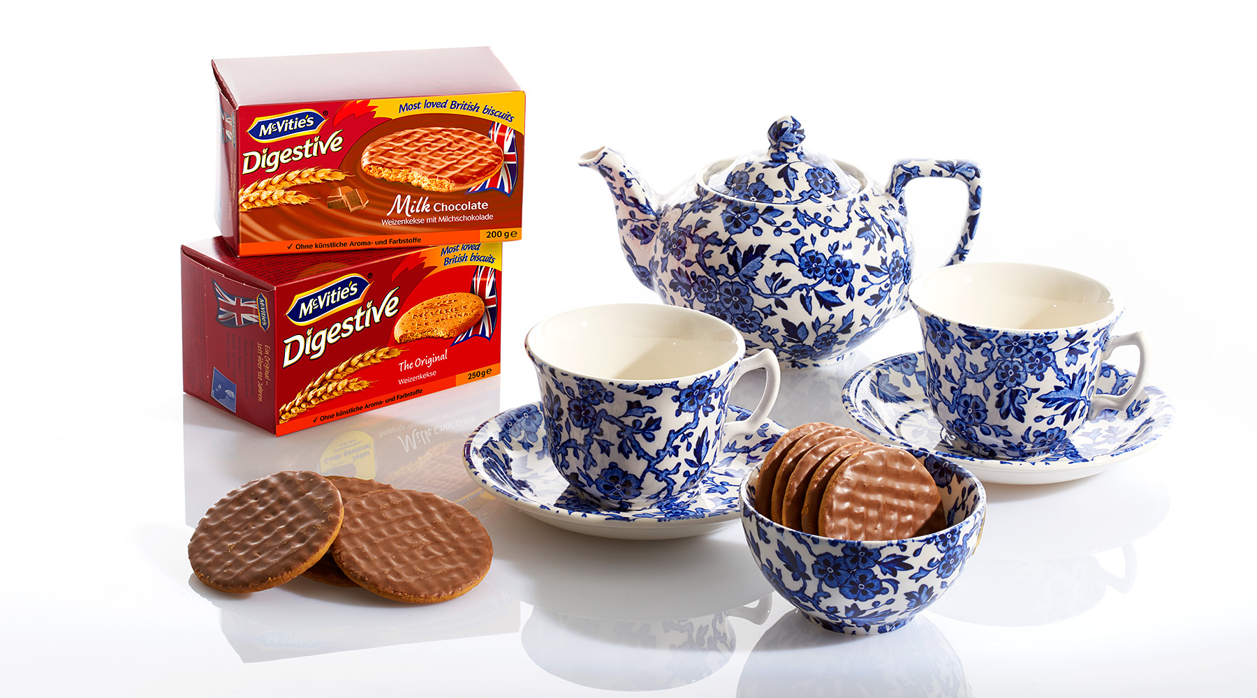 McVitie´s Kekse& stilechtes Teeservice von Burleigh gewinnen. McVitie´s Kekse& stilechtes Teeservice von Burleigh gewinnen.