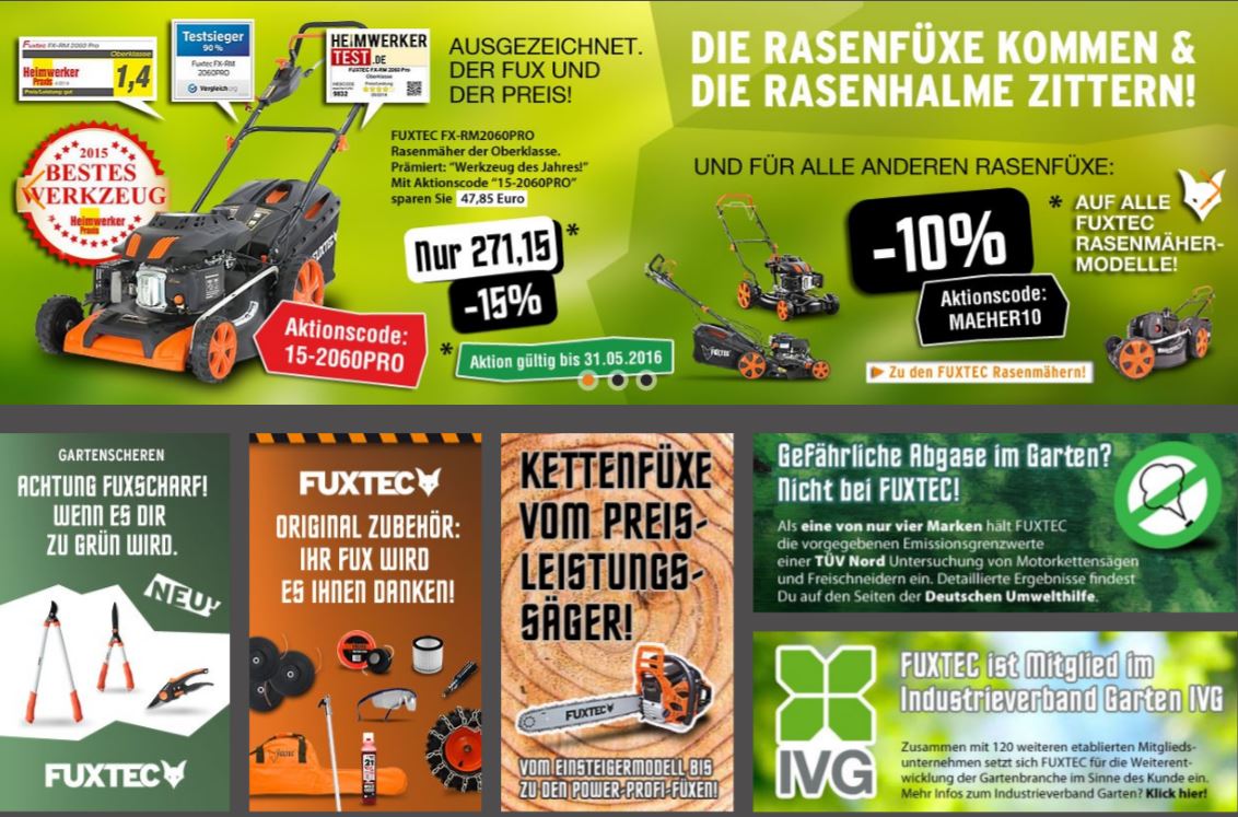 Fuxtec, Gartengeräte, Fuxtec, Gartengeräte,