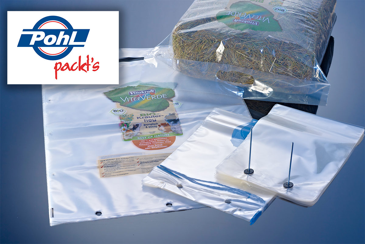 Praktisch für Anwender und Endkunden: Folienverpackungen für den Heimtierbedarf von Pohl Verpackunge Praktisch für Anwender und Endkunden: Folienverpackungen für den Heimtierbedarf von Pohl Verpackunge
