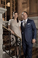 Jenny und Heinz E. Hunkeler © Kulm Hotel St. Moritz