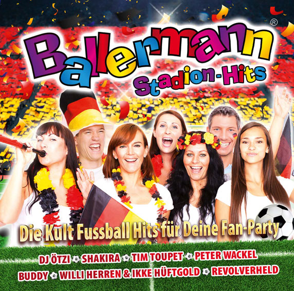 BALLERMANN Stadion-Hits - bei REWE (Bildquelle: Ballermann Records + SONY Music) BALLERMANN Stadion-Hits - bei REWE (Bildquelle: Ballermann Records + SONY Music)
