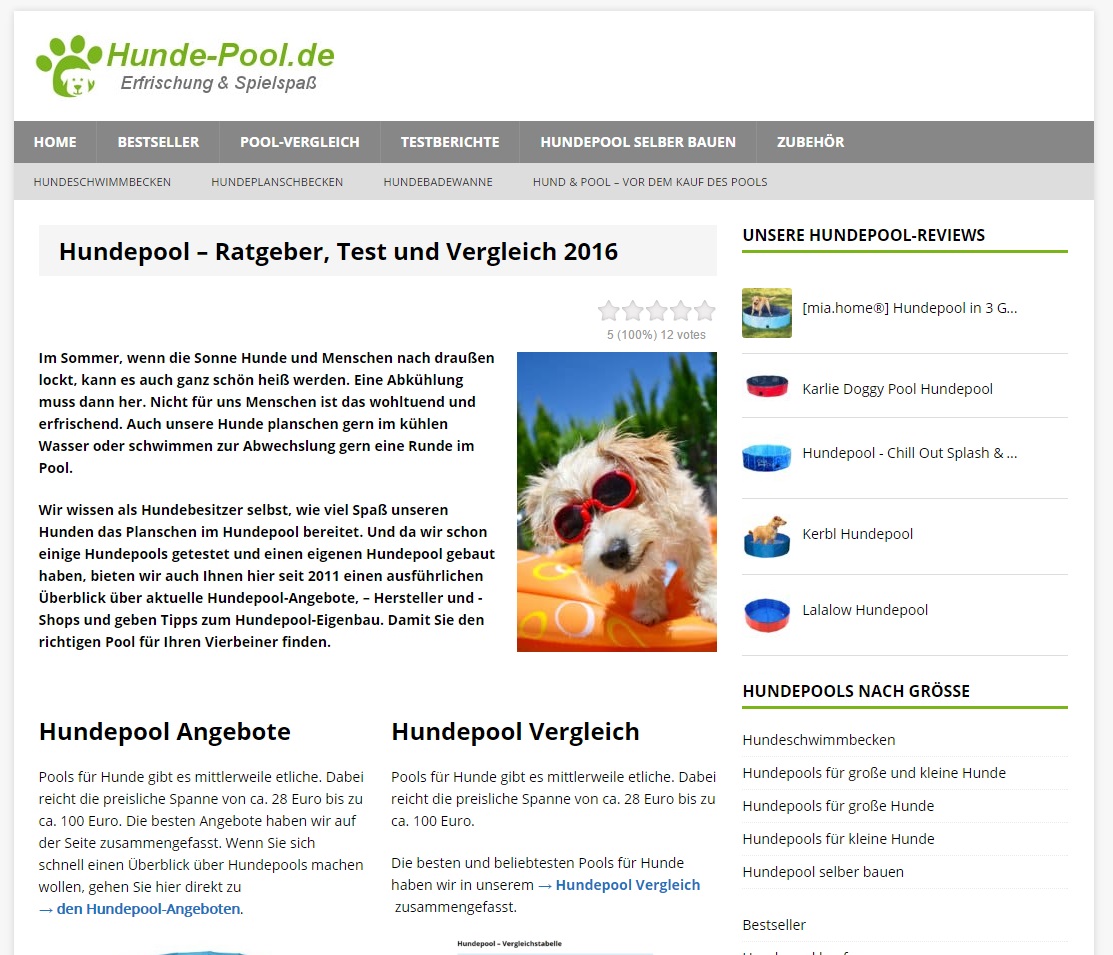 hunde-pool.de gibt Tipps rund um Hundepools, Hundeschwimmbecken und Abkühlungsmöglichkeiten für Hund hunde-pool.de gibt Tipps rund um Hundepools, Hundeschwimmbecken und Abkühlungsmöglichkeiten für Hund