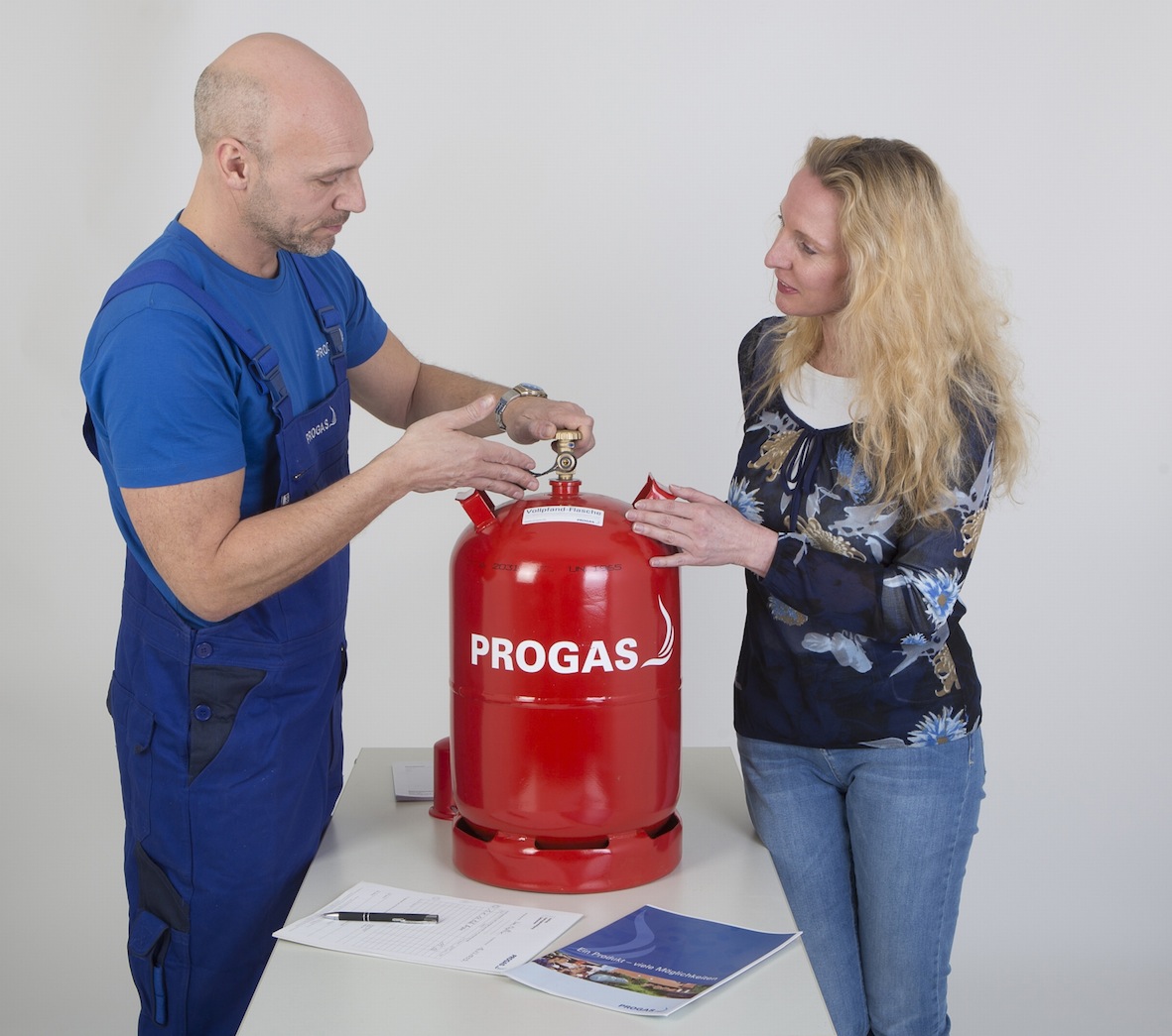 Bei der Nutzung von Flaschengas sollten Sicherheitsregeln beachtet werden. (Bildquelle: PROGAS) Bei der Nutzung von Flaschengas sollten Sicherheitsregeln beachtet werden. (Bildquelle: PROGAS)