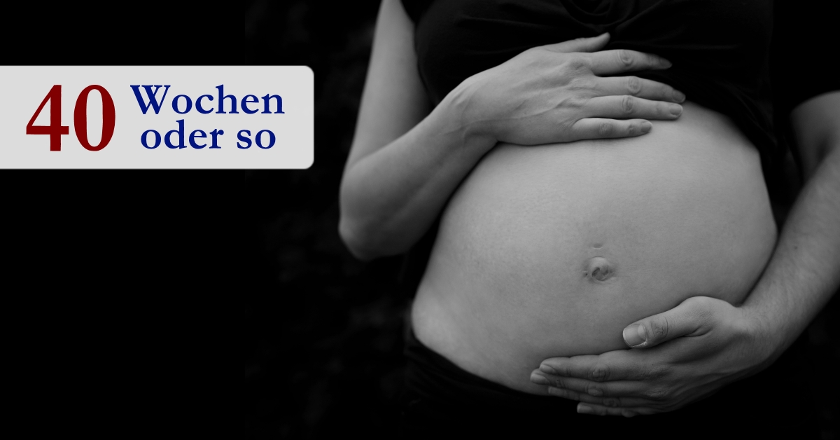40 Wochen oder so - der Episodenroman von Thomas Bindernagel