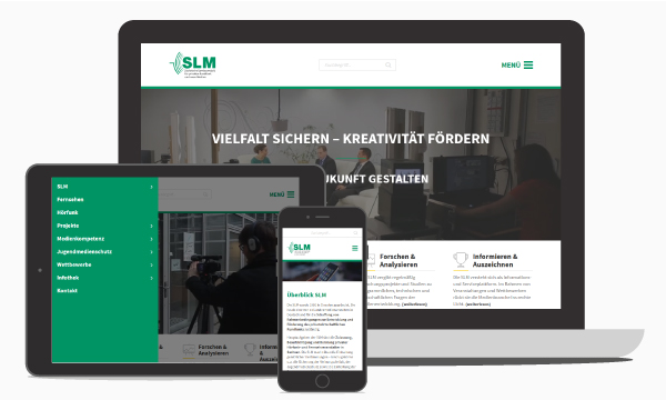 Neue Website für SLM