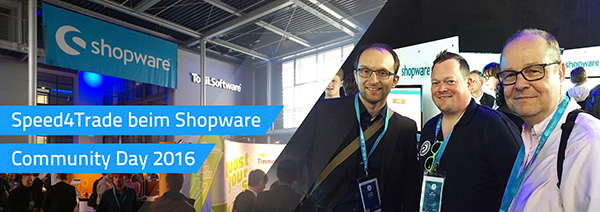 Speed4Trade zum Shopware Community Day Speed4Trade zum Shopware Community Day