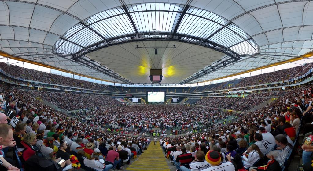 Public Viewing in der Commerzbank-Arena Frankfurt Public Viewing in der Commerzbank-Arena Frankfurt