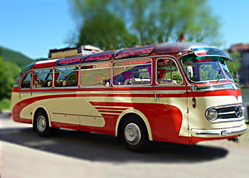 Setra Oldtimerbus als Hochzeitsauto mieten Setra Oldtimerbus als Hochzeitsauto mieten