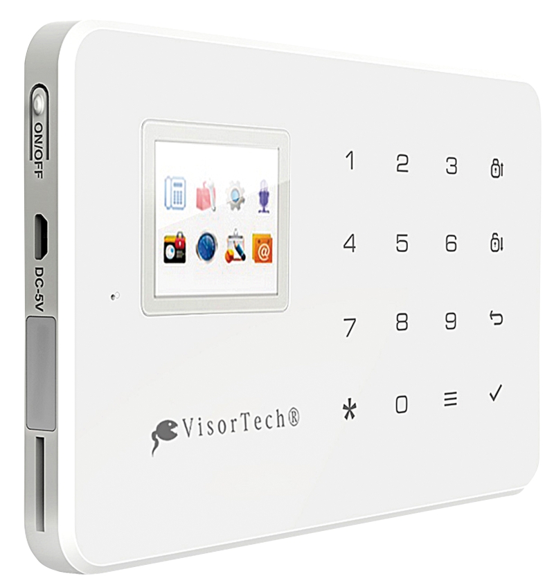 VisorTech GSM-Alarmanlage mit Funk& Handynetz-Anbindung XMD-4400.pro, www.pearl.de