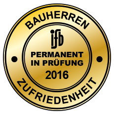 Bauherren-Zufriedenheit: Permanent in Prüfung Bauherren-Zufriedenheit: Permanent in Prüfung