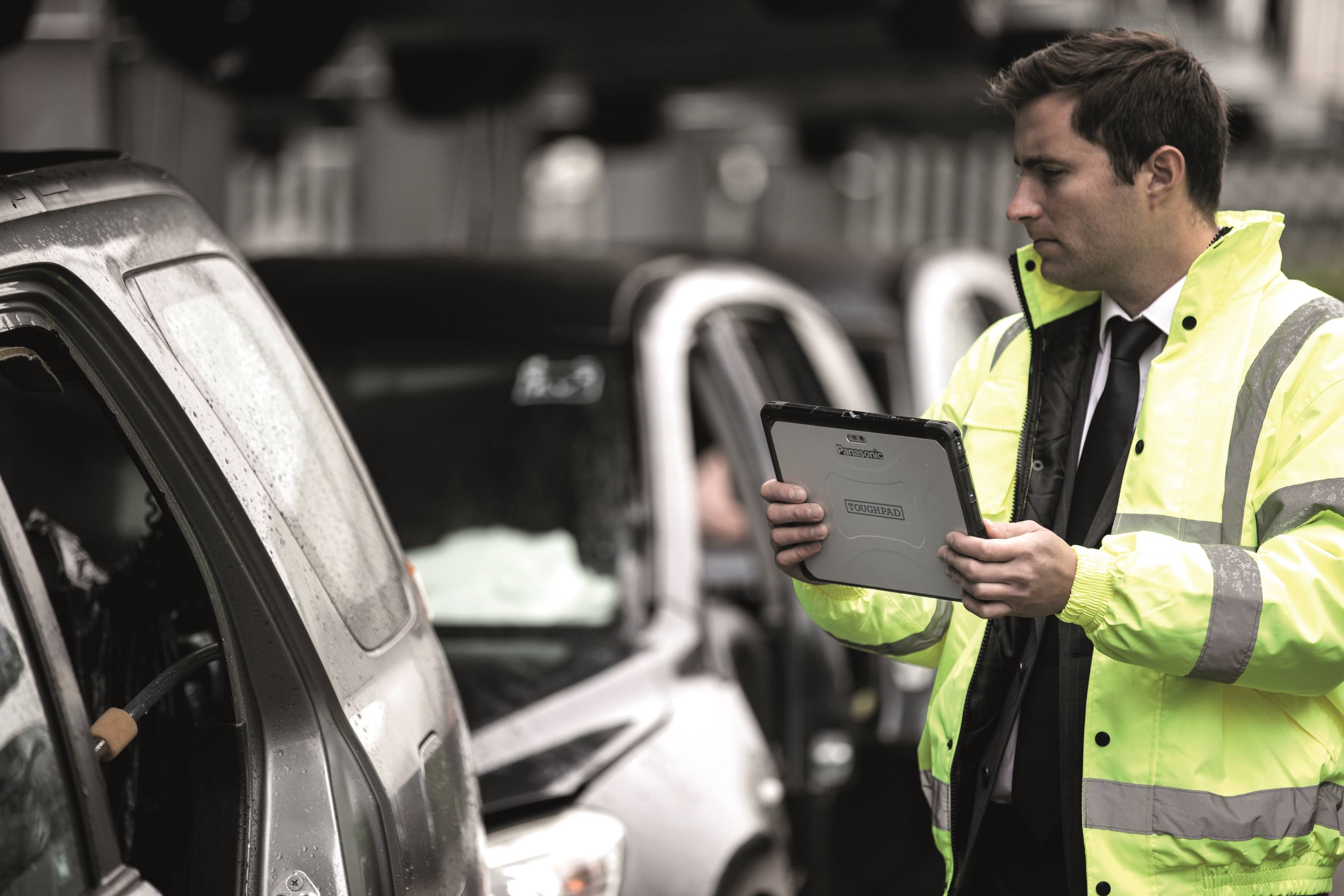 Panasonic TOUGHPAD FZ-A2 - auf der Automotive Innovation Summit 2016 in Barcelona vorgestellt (Bildq