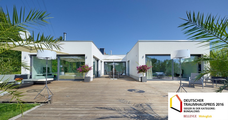 Design-Bungalow von Heinz von Heiden belegt zweiten Platz beim Deutschen Traumhauspreis 2016 Design-Bungalow von Heinz von Heiden belegt zweiten Platz beim Deutschen Traumhauspreis 2016