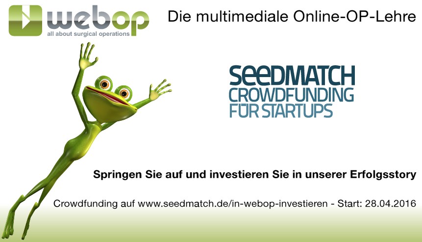 Crowdfunding-Kampagne von webOP