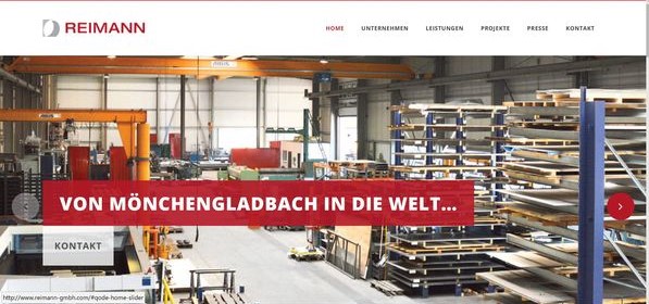 Neue Website der Reimann GmbH live (Bildquelle: Reimann GmbH)