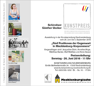 Fünf Künstler/-innen sind für den Kunstpreis nominiert. Fünf Künstler/-innen sind für den Kunstpreis nominiert.
