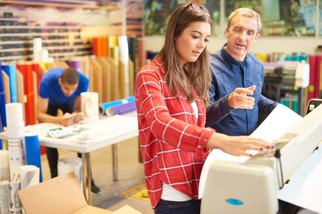 Print- und Kopierläden gehen mit Revoprint neue Wege. Kostenloses Drucken und in 3-D (Bildquelle: Re
