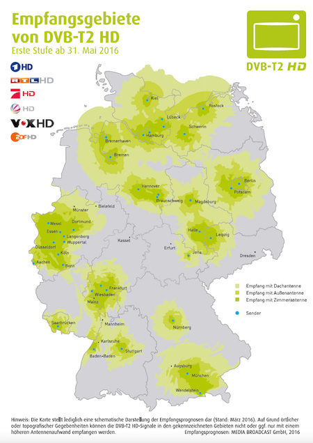 Für DVB-T2 HD bietet Oehlbach die Scope Max Stabantenne und die flexible Scope Vision.
