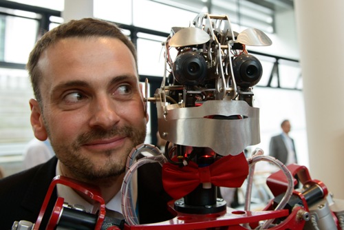 Bild: Ben Schaefer, H & S Robots (Foto: Candy Welz)
