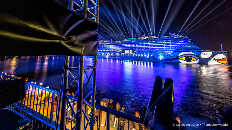 Schiffstaufe der AIDAprima im Hamburger Hafen (Foto: aadhoc-media • Thomas Rohwedder, frei zur Veröf Schiffstaufe der AIDAprima im Hamburger Hafen (Foto: aadhoc-media • Thomas Rohwedder, frei zur Veröf